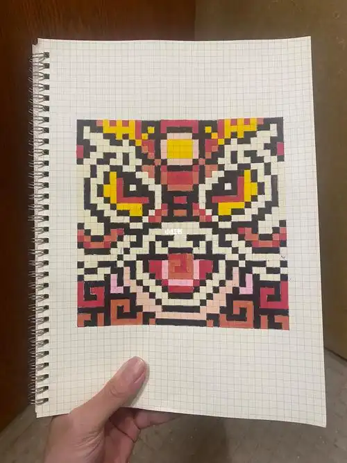 像素画醒狮