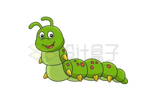 青虫子图片专题_青虫子素材免费下载_矢量设计图片大全 - 设计盒子