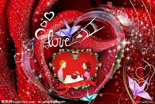 梦幻千纸鹤七夕节图片