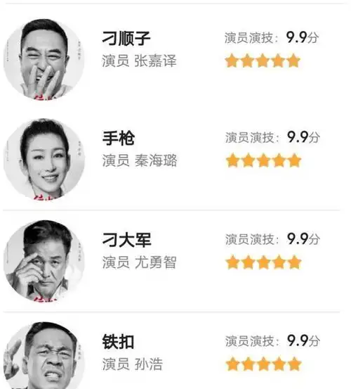 装台演技评分:闫妮不及张嘉益居第三,配角七个10分,真的没造假|演员