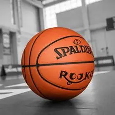 斯伯丁篮球_spalding 斯伯丁 儿童篮球rookie中考训练5号青少年学生室