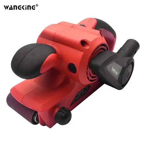 3寸1200w手提式砂带机 小型可倒装砂光机 木工 打磨机砂纸机【价格