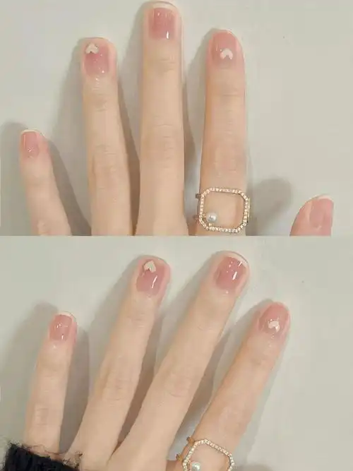 超好看的美甲 短指甲也可以这么美 高级耐看的小短甲推荐 适合上班族