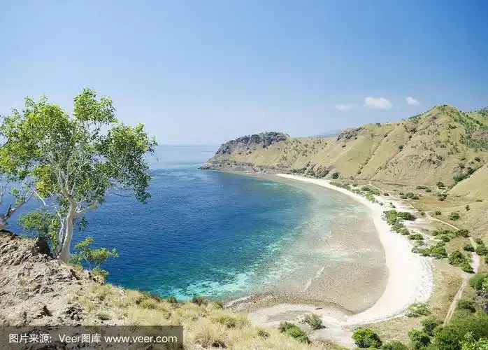 东帝汶帝力附近美丽的海岸