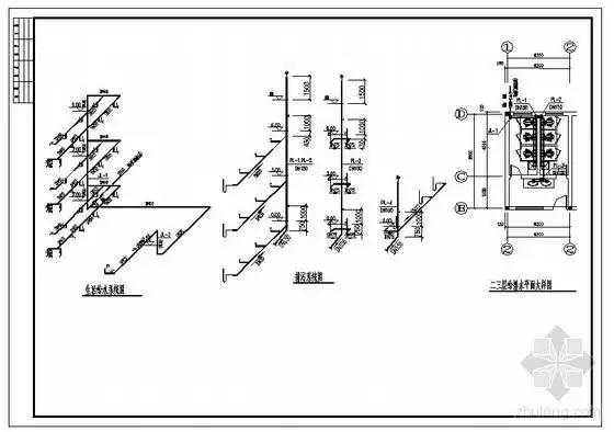 [施工图]四川某厂职工宿舍水电施工图