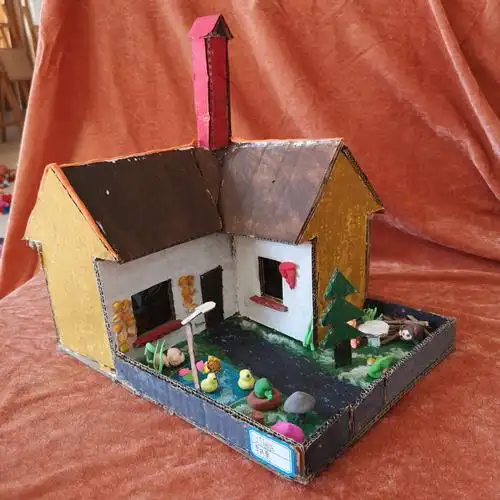 2019年仁德一小美术节六年级学生手工获奖作品