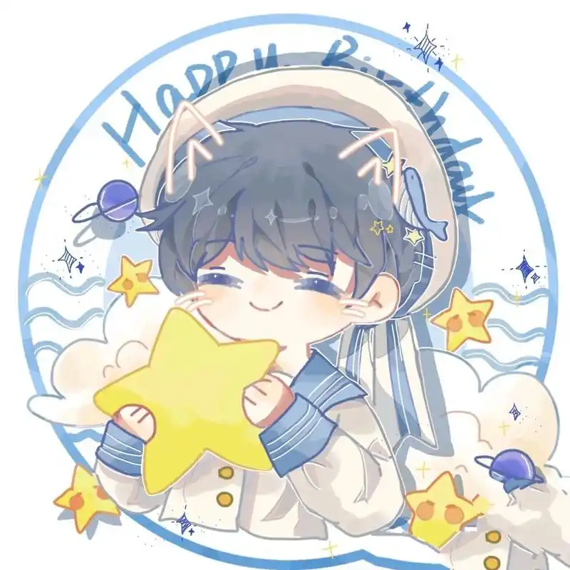 周深的漫画头像,想要的自己拿不用私