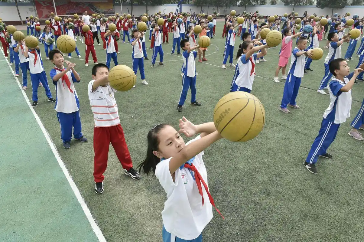 全民健身|农村小学的快乐篮球
