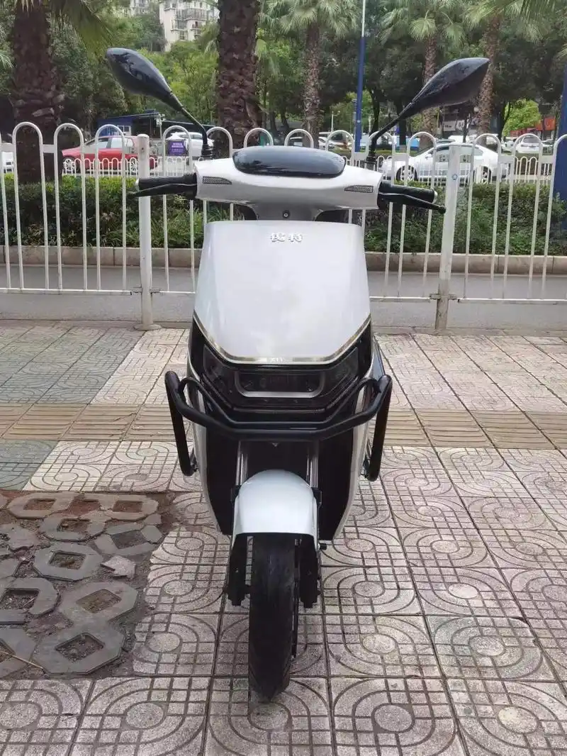 九成新锡特电动车,72伏20安铅酸电池,前后双 - 抖音