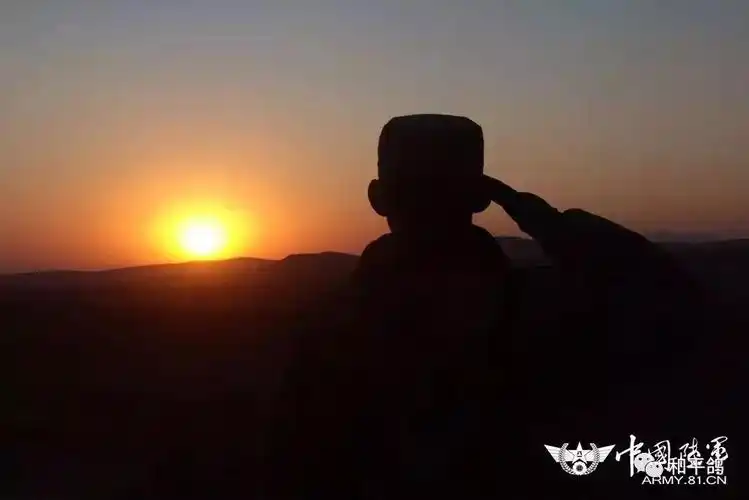 幸福的烦恼后,这里留下了最美的军礼