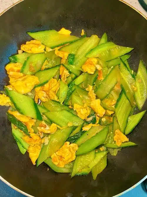 190(3个)#家常快手菜  #黄瓜炒鸡蛋  #黄瓜