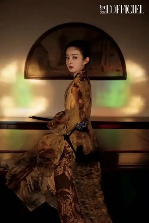 赵丽颖时装十月刊封面国风大片拍的怎么样