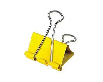 colored binder clip