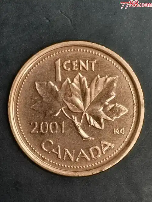 加拿大硬币2001年1分