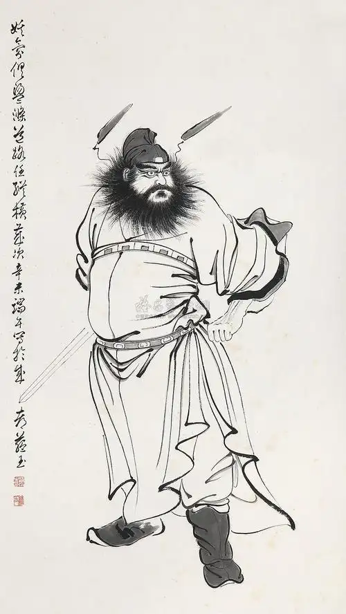 钟馗-艺术品-雅昌拍卖