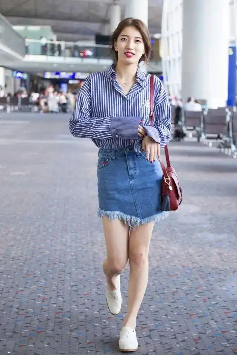 少女时代高俊熙这些韩国女星告诉你今夏这样穿衬衫更显瘦