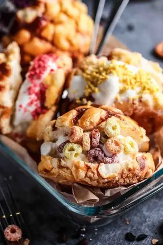 美食拍摄|nob!b!冰淇淋面包