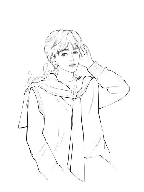 procreat宋亚轩线稿