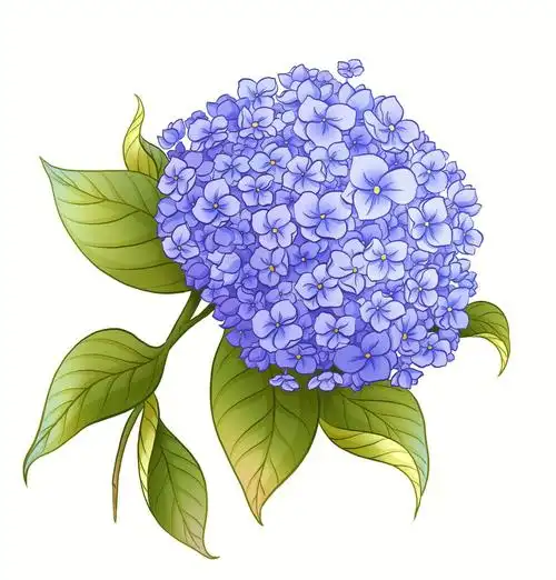 有些不太习惯,正在慢慢摸索练习中先画一个绣球花小元素练练手啦工具