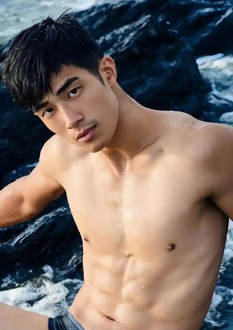 养眼帅哥.#肌肉男 #腹肌 #人鱼线 - 抖音