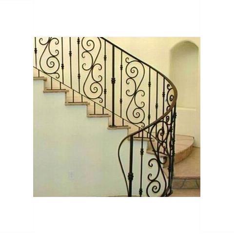 简约美观铁艺楼梯扶手栏杆护栏阳台围栏欧式室内楼梯扶手飘窗