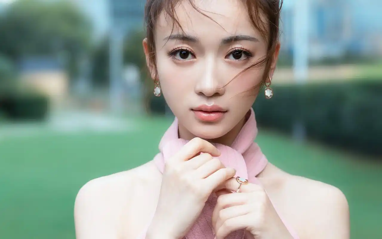 吴谨言清新甜美写真,如花似玉亭亭玉立!