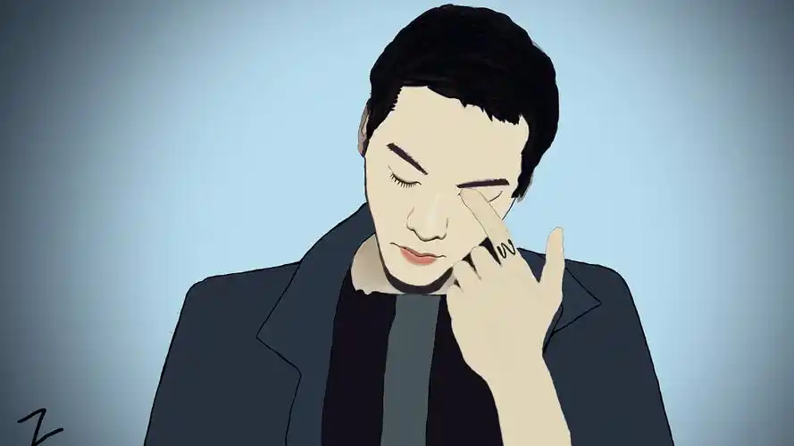 陈伟霆 手绘人像