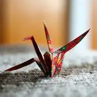 唯美意境千纸鹤头像好看唯美有意境的千纸鹤图片头像