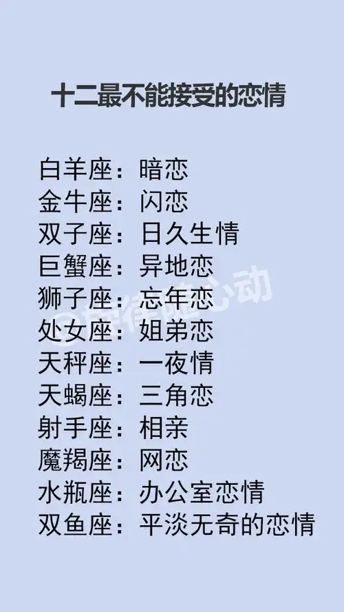 2,千万不能惹的几大星座:哪些星座你不能惹 盘点最**的星座
