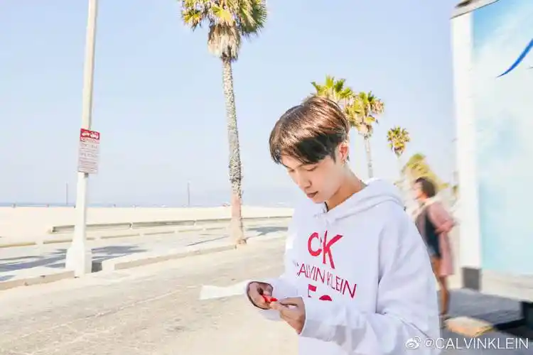 ck全球代言人张艺兴la画报来袭清新帅气兼具