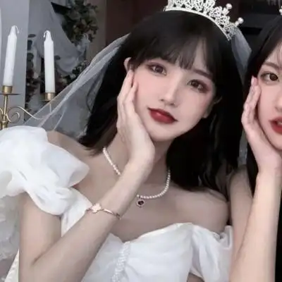 皮:真人闺蜜头像.[爱苒]