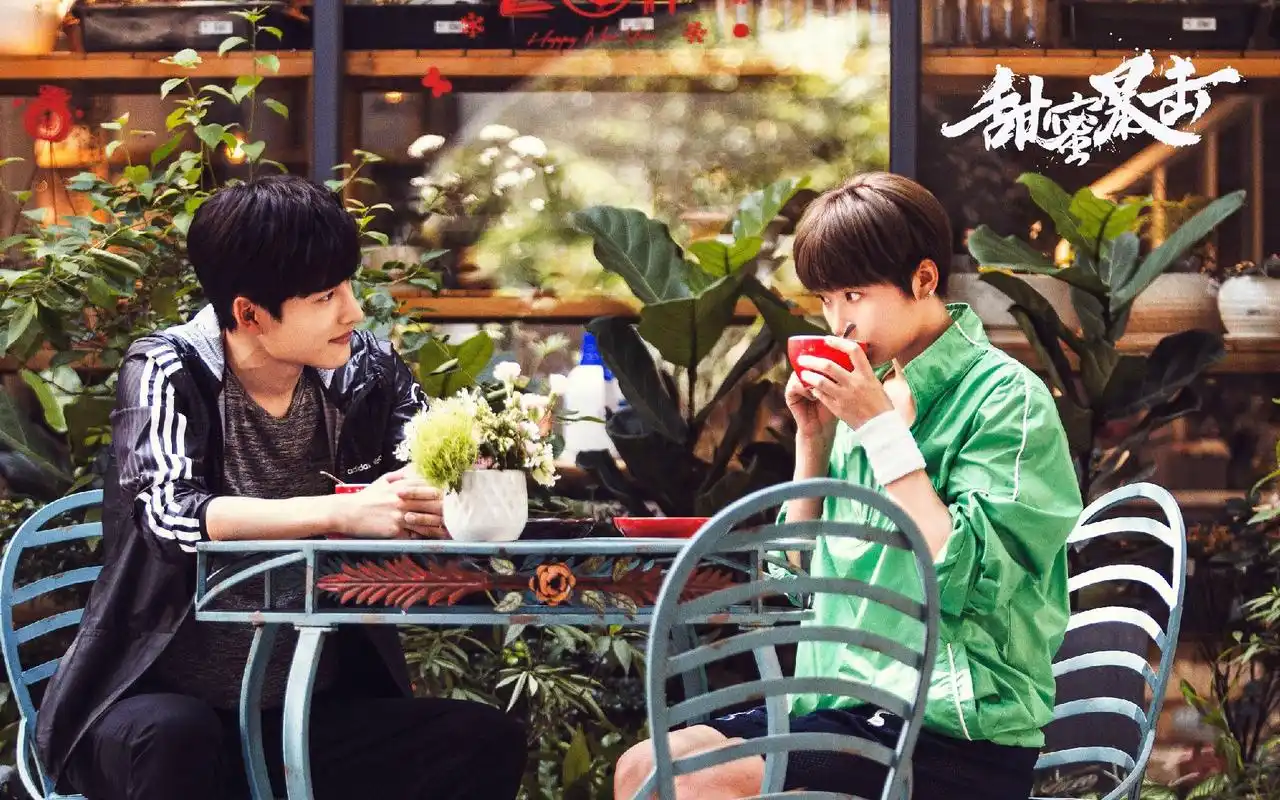 鹿晗关晓彤主演《甜蜜暴击》剧照图片壁纸