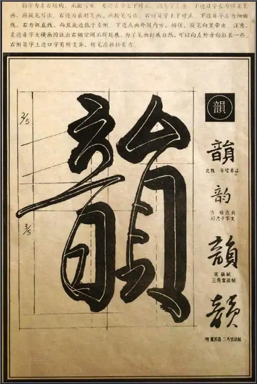 书法秘笈行草笔法经典解析太透彻了