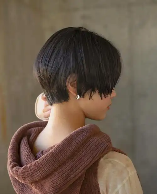 少年感的日系风格短发