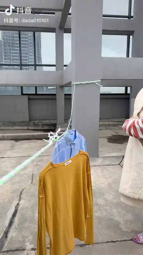 每天洗衣服的人一定要用上这种尼龙晾衣绳