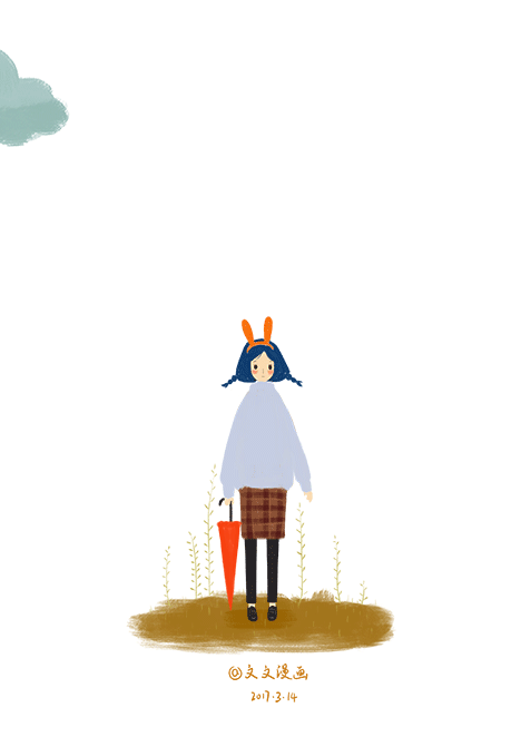 动态插画 动态小清新插画 意境插画设计 喜… - 堆糖,美图壁纸兴趣