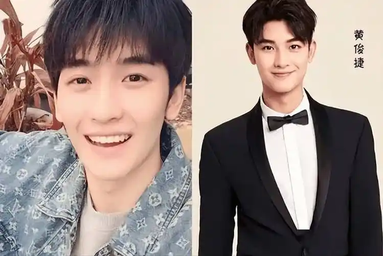 黄俊捷在娱乐圈被人们称之为吴磊二号.