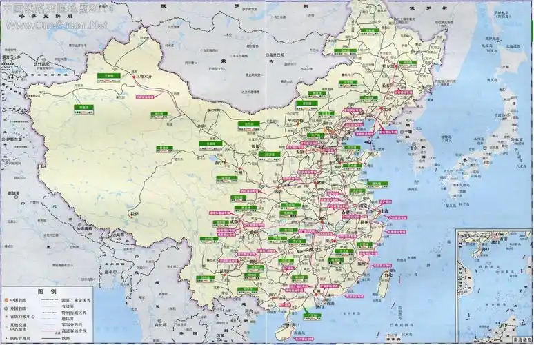 中国铁路电子地图2015