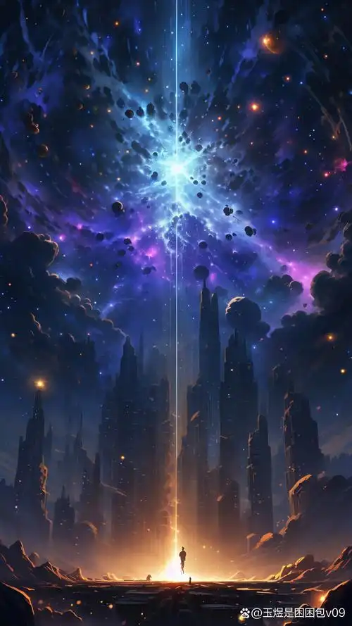 90蓝黑色夜空壁纸大放送78