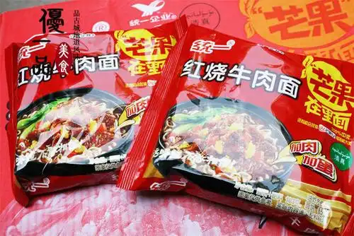 统一卤香牛肉面