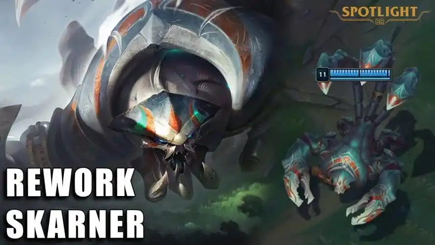 斯卡纳重做预览 - lol英雄联盟