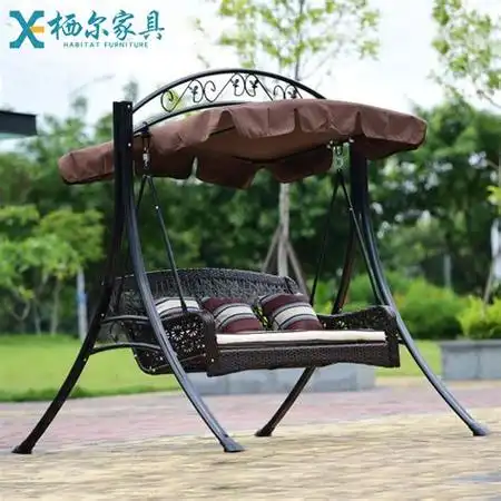 自制室外钢管秋千吊椅