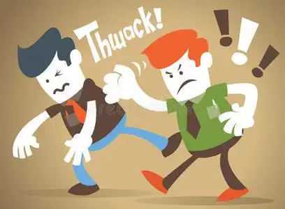 公司手公司的人和他的对手打架照片