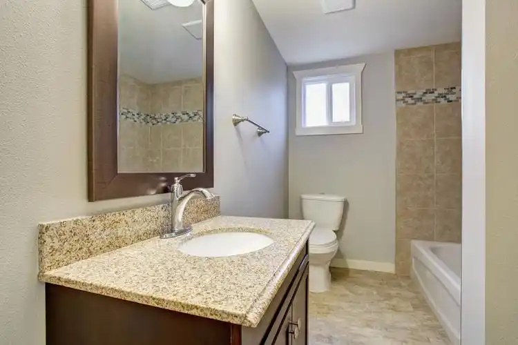 浴室,瓷砖,满,沐浴,淋浴