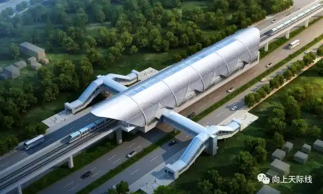 高架站房效果图