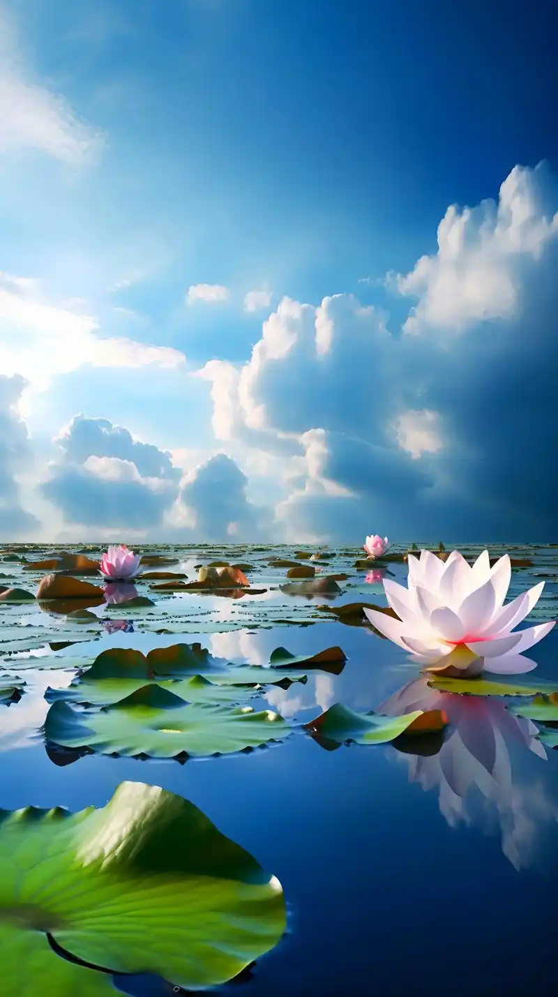 莲花.希望你有如莲花般盛放的新生力量,迎着阳光而生98#图文 - 抖音