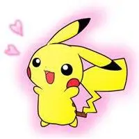 超萌可爱皮卡丘头像 二次元最萌皮卡丘头像图【点击鼠标右键下载】