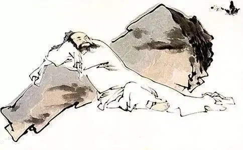 庄子不为世事所累随遇而安自在逍遥