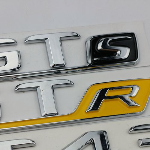 gt53 奔驰gts gtr gt43 gt63s gt50 amg改装 车标后尾标字标侧标贴