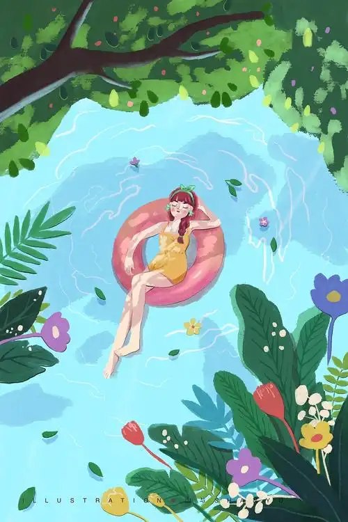 夏天画的那些画|插画|商业插画|山与sshasshan - 原创作品 - 站酷